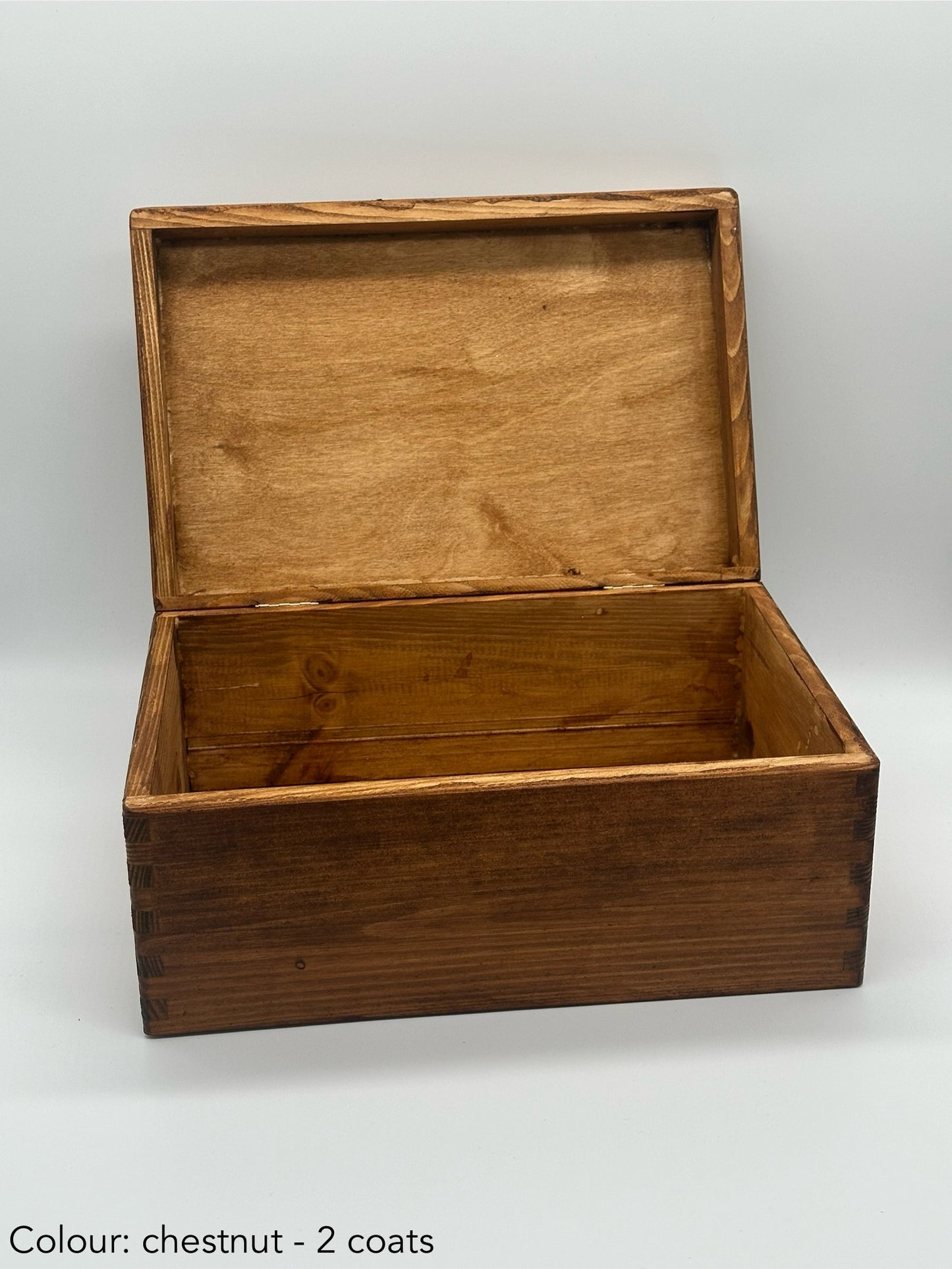 Personalised Travel Keepsake Box – Alternate Globe Design – Rectangular (Solid Lid)