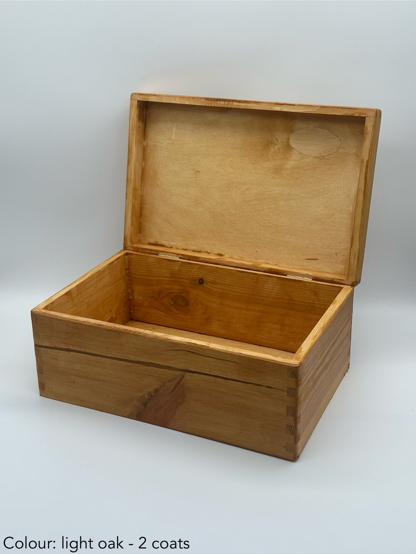 Personalised Travel Keepsake Box – Alternate Globe Design – Rectangular (Solid Lid)