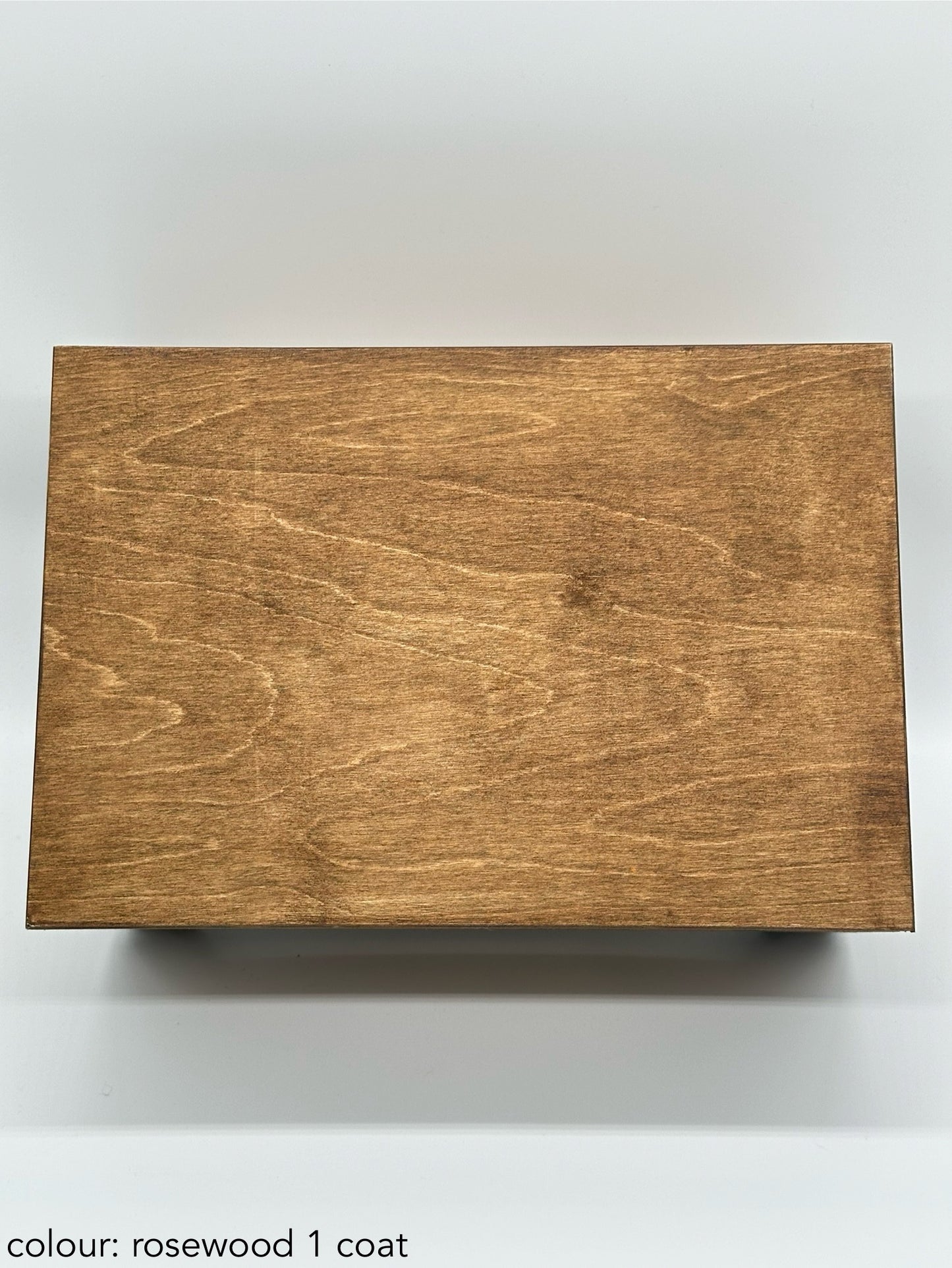 Painted large rectangular box - different colours