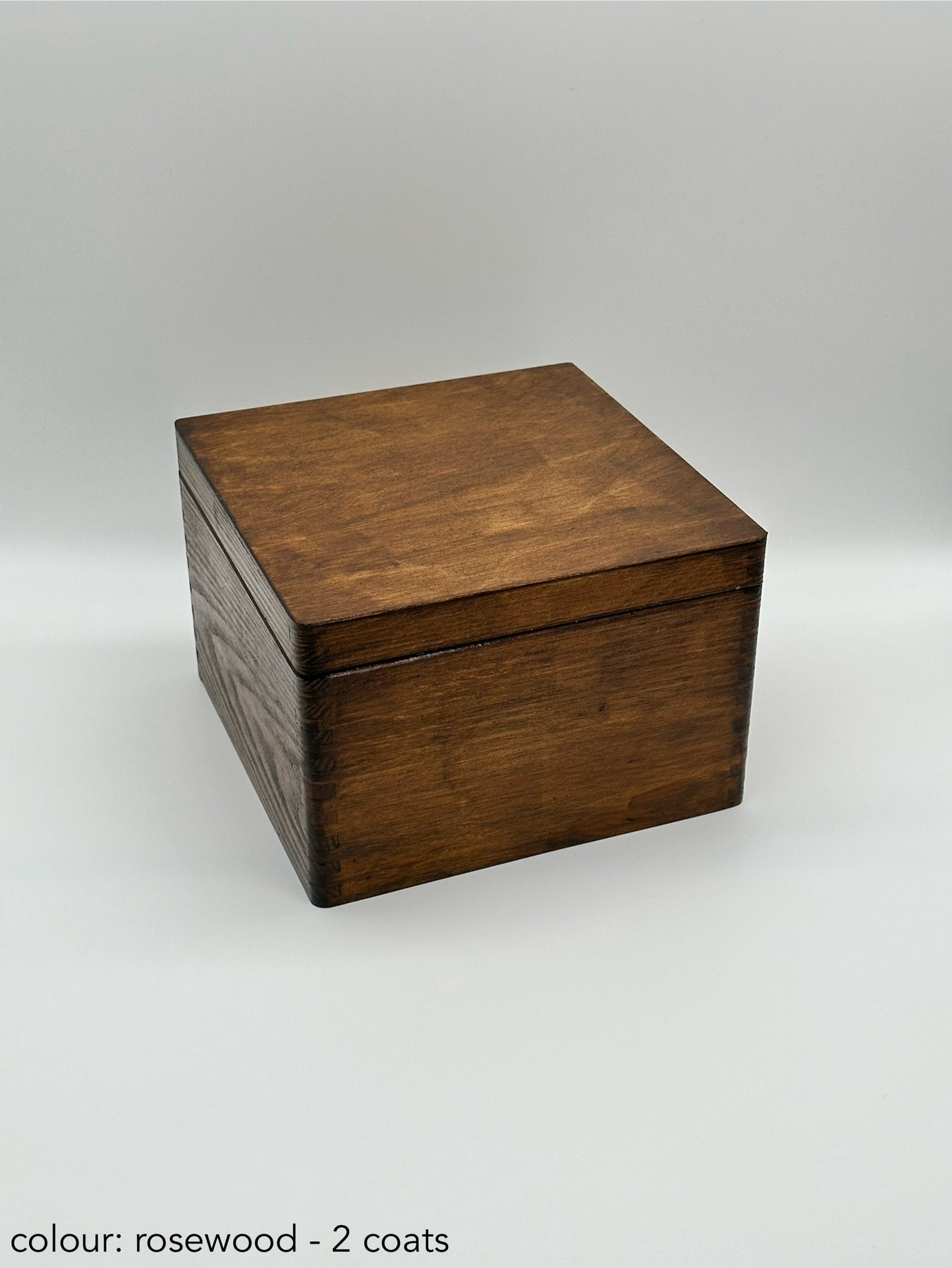 Painted square box - 20x20x13.5 - different colours