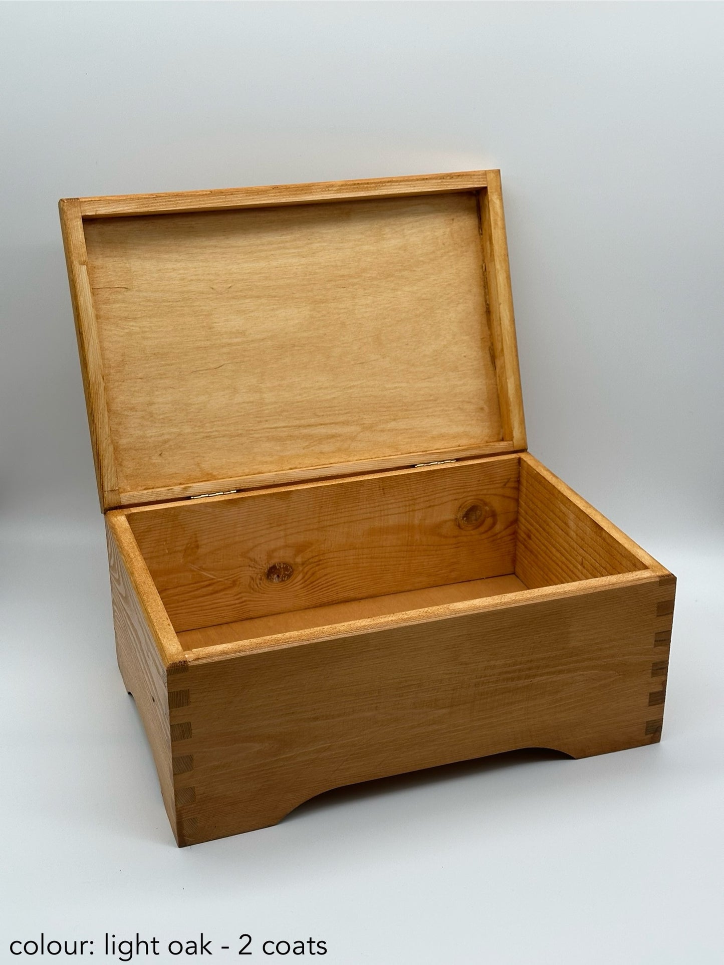 Painted large rectangular box - different colours