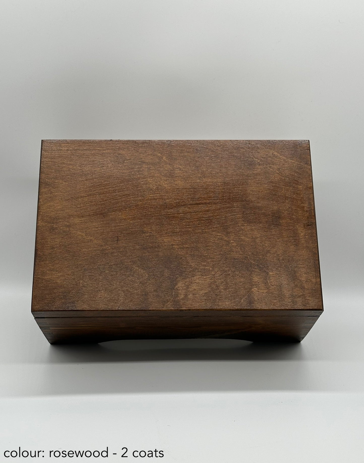 Painted large rectangular box - different colours