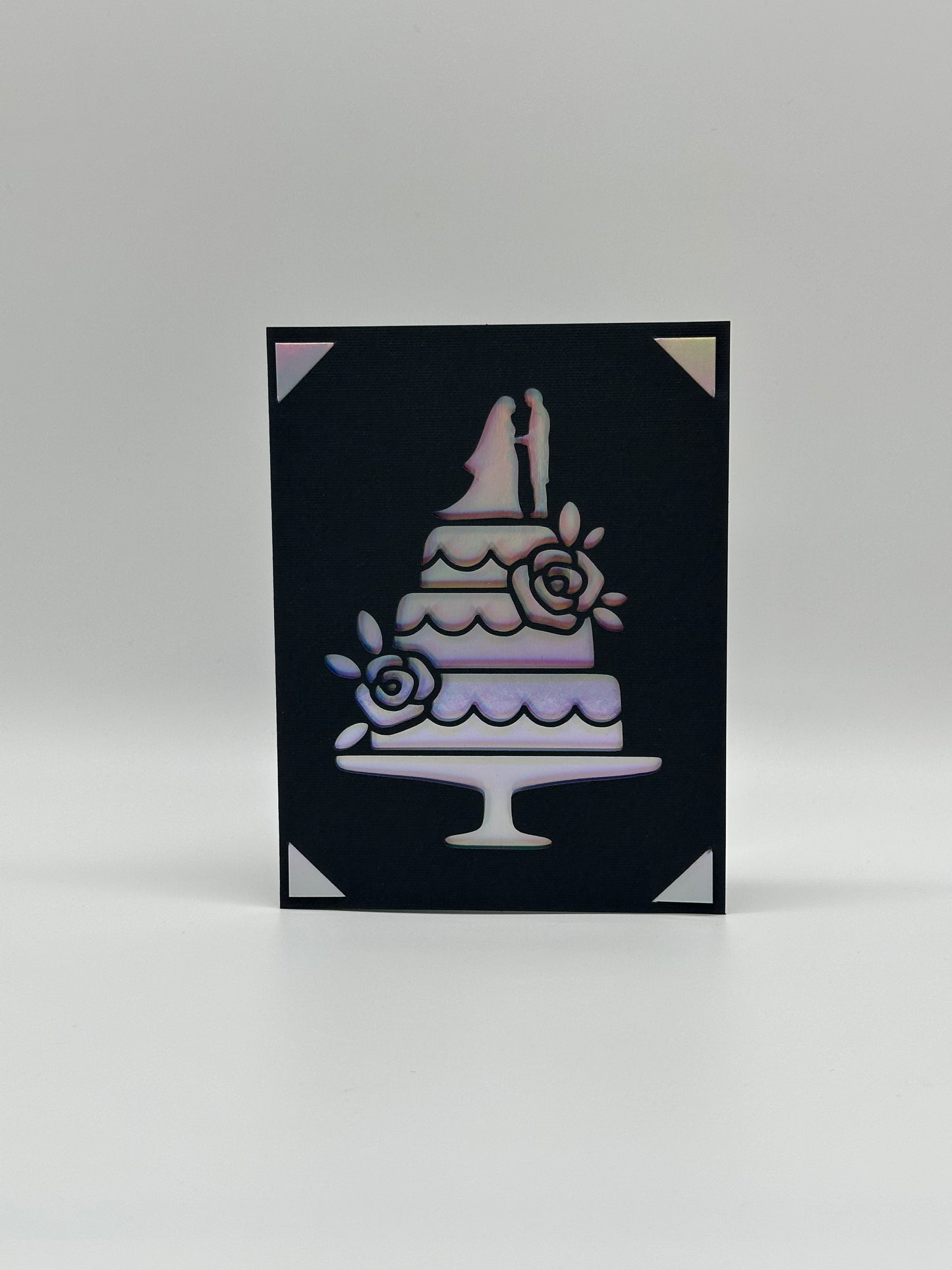 Wedding Card – Wedding Cake Design – Personalised Greeting