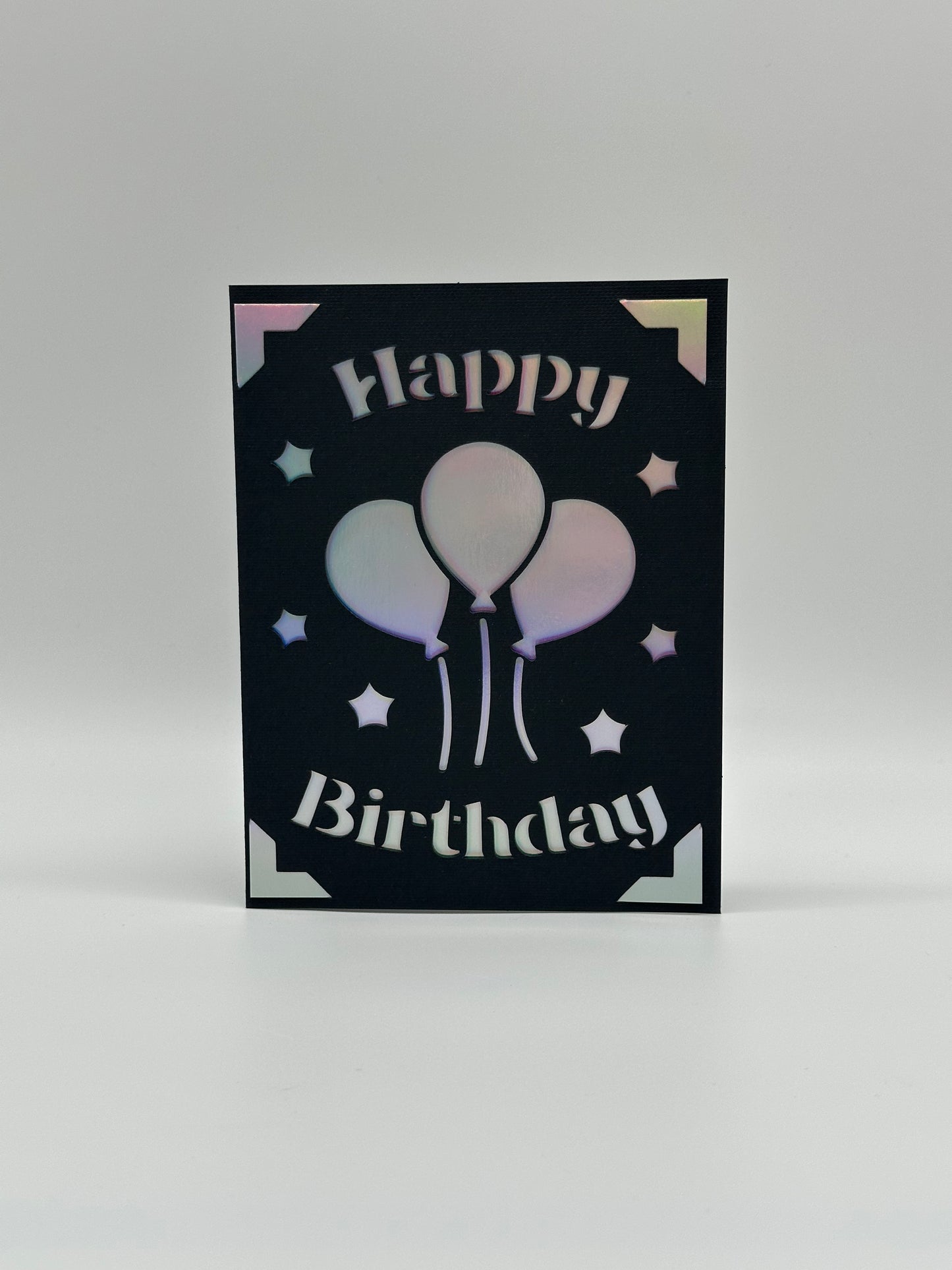 Happy Birthday Balloons – Personalised Greeting Card