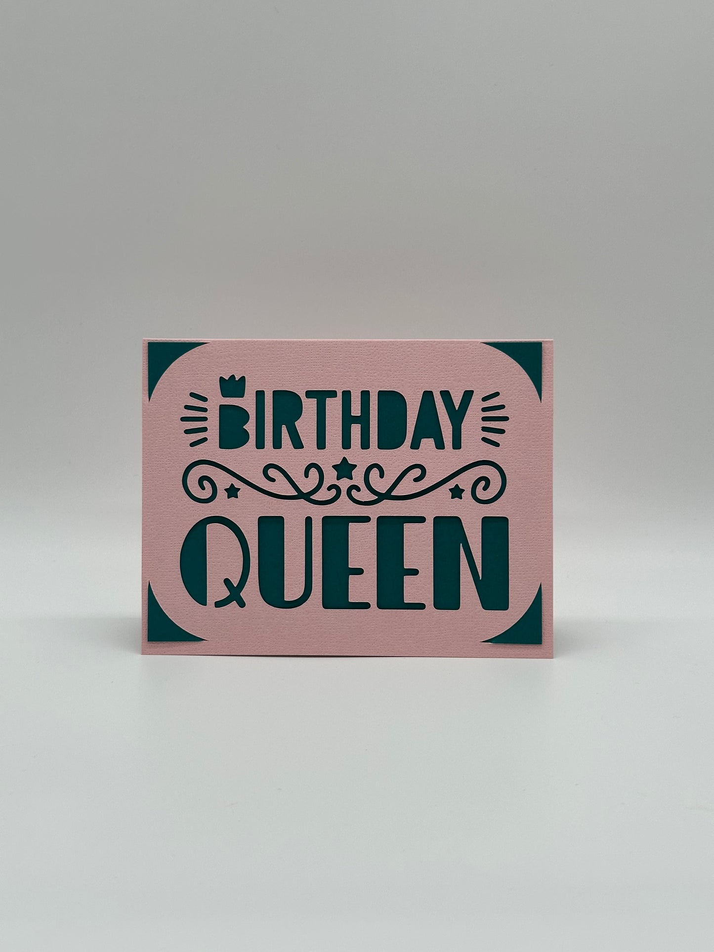 Happy Birthday Queen – Personalised Greeting Card