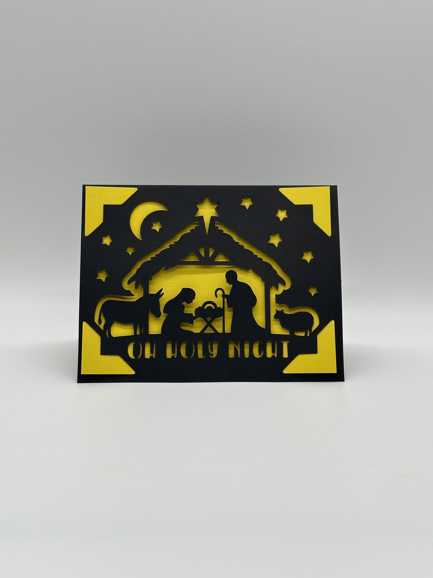 Oh Holy Night – Christmas Card with Insert Options