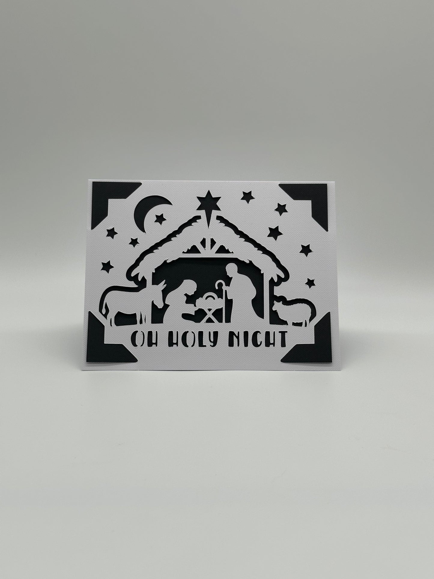 Oh Holy Night – Christmas Card with Insert Options