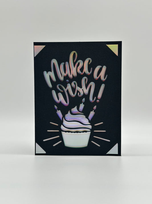 Make a Wish – Personalised Happy Birthday Card
