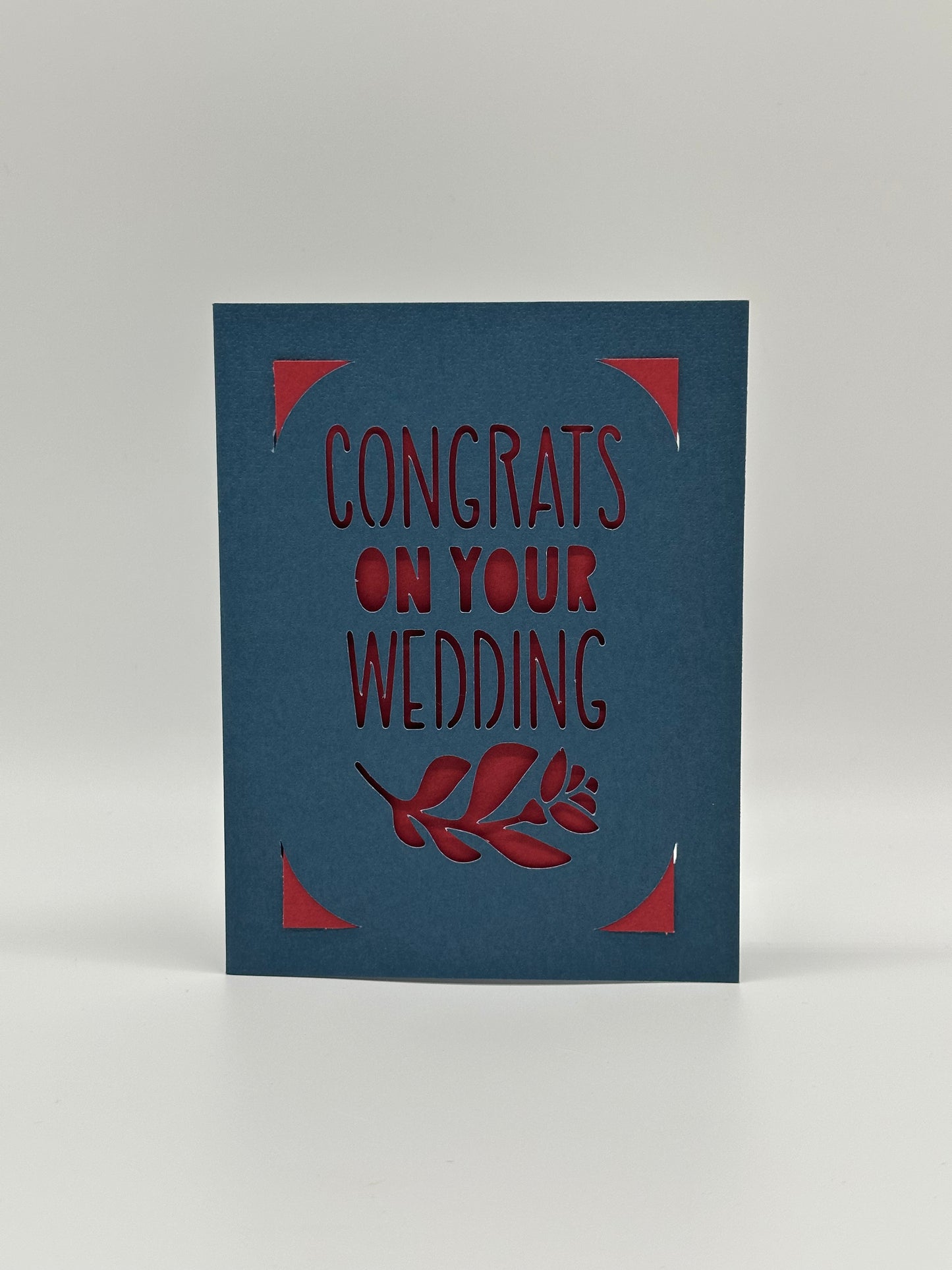 Wedding Card – “Congrats on Your Wedding” – Personalised Message