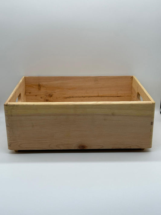 Plain Wooden Large Rectangular Box