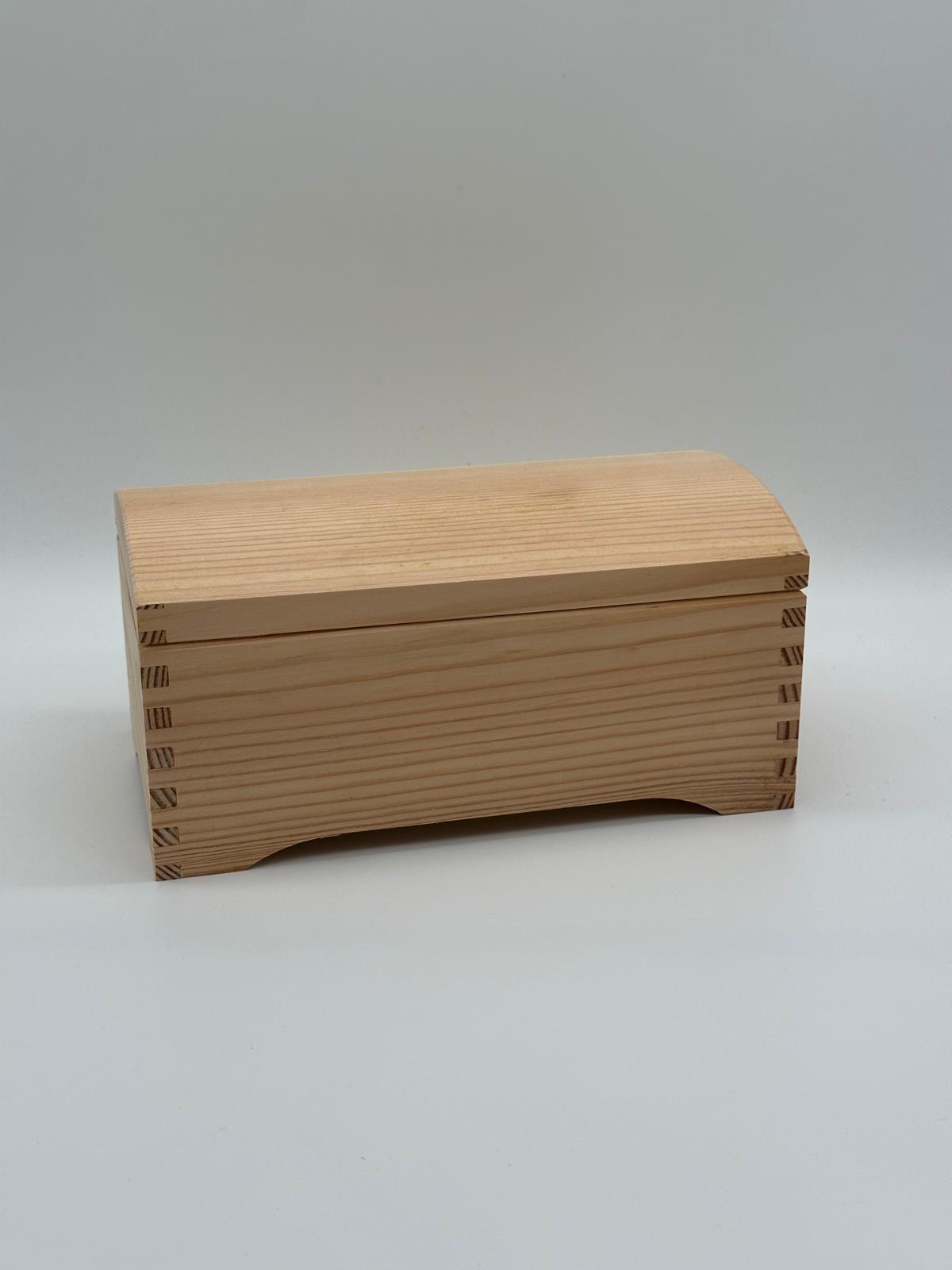 Plain Wooden Jewellery Box