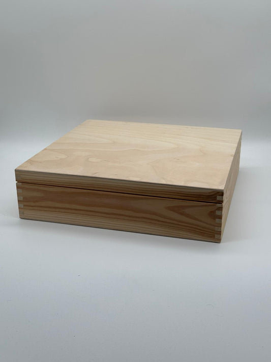 Plain Wooden Photo Album Case