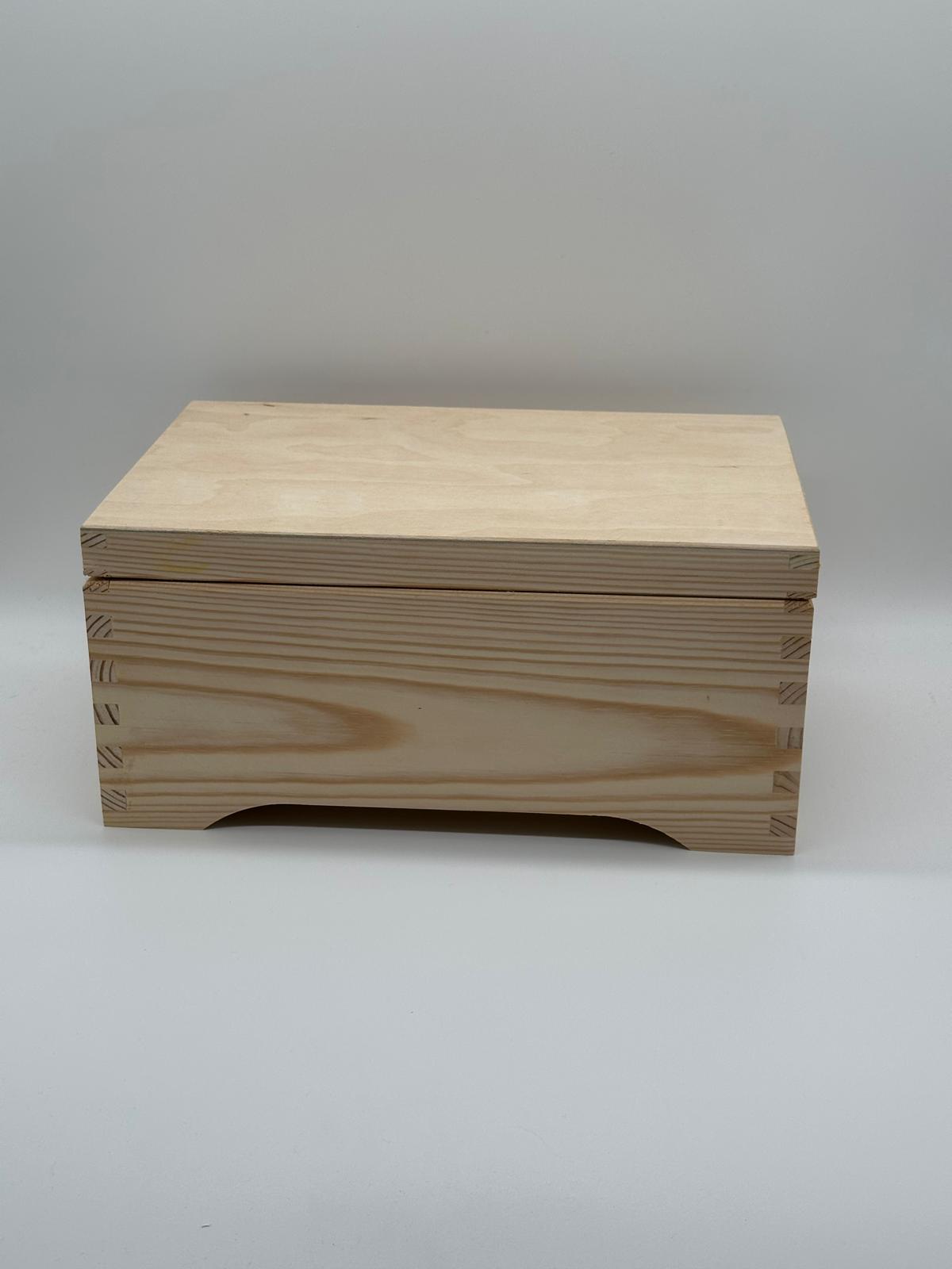 Plain Big Wood Jewellery Box